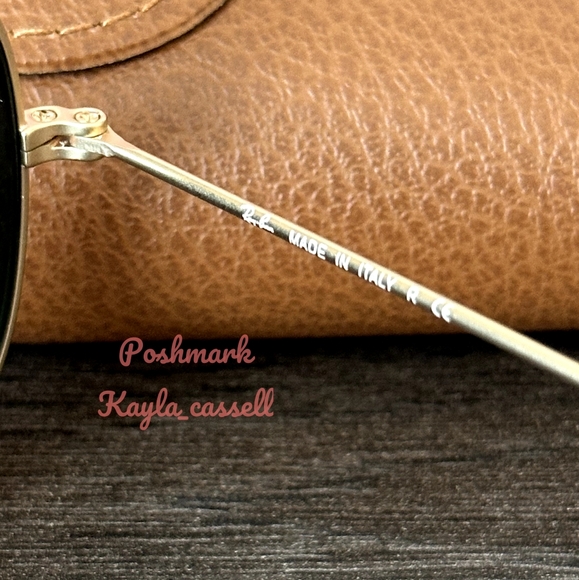 Ray-Ban Aviator Brown Lenses RB3025 Gold Frame New main image 13